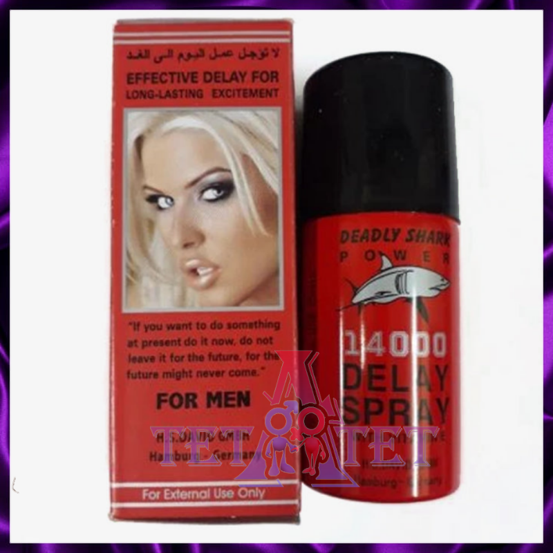 Delay Spray Deadly Shark Power 1400